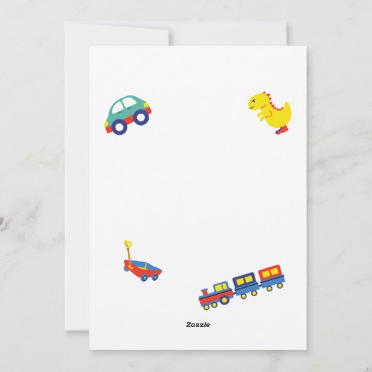 Happy First Daddy's Day Vader Day Kaart (Achterkant)