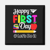 Happy First Day Magneet (Voorkant)