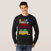 Happy First Day Of 3th Grade Back To School T-shirt (Voorkant volledig)