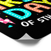 Happy First Day Of 5th Grade Teachers Kids Back To Poster (Hoek)