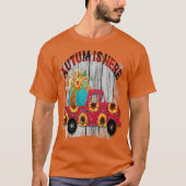 Happy first day of fall Oversized 3 T-shirt (Voorkant)