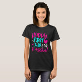 Happy First Day Of Fourth 4th Grade Teacher Studen T-shirt (Voorkant volledig)