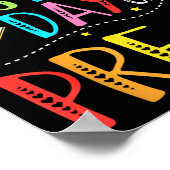 Happy First Day Of Pre-k Teacher Student Kids Back Poster (Hoek)