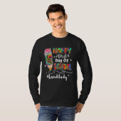 Happy First Day of School Back to School Teacher K T-shirt (Voorkant volledig)