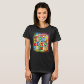 Happy First Day Of School Welcome Back To School K T-shirt (Voorkant volledig)