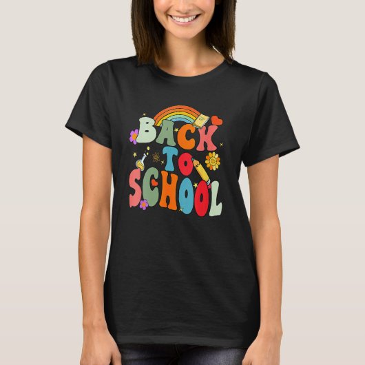 Happy First Day Of School Welcome Back To School S T-shirt (Voorkant)