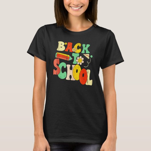 Happy First Day Of School Welcome Back To School S T-shirt (Voorkant)