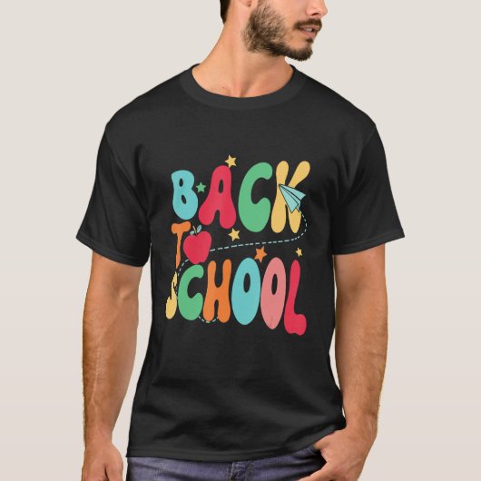 Happy First Day Of School Welcome Back To School S T-shirt (Voorkant)