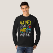 Happy First Day Of School Welcome Back To School S T-shirt (Voorkant volledig)