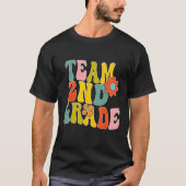 Happy First Day Of Second 2nd Squad Grade Teachers T-shirt (Voorkant)