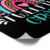 Happy First Day Of Twelfth Grade 12th Grade Back T Poster (Hoek)