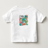 Happy First Day op school (terug naar school) Tshi Kinder Shirts (Achterkant)
