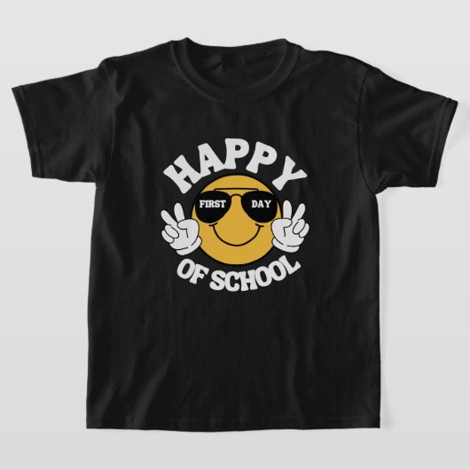 Happy First Day van School Shirt, Cadeau voor Doce T-shirt (Laagn)
