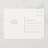 Happy First Ever-Moederdag op maat Feestdagenkaart (Achterkant)