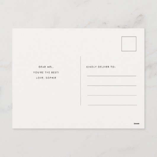 Happy First Ever-Moederdag op maat Feestdagenkaart (Achterkant)