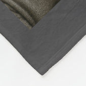 Happy First Father Day Photo Collage Fleece Deken (Hoek)