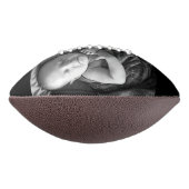 Happy First Father's Day Blue Modern Photo Name American Football (Gedraaid 90)