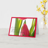 Happy First Jubileum Kaart (Gele Bloem)