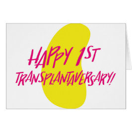 Happy First Kidney Transpltaever Kaart