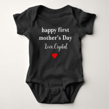 Happy First Moederdag 1st Nieuwe Mama