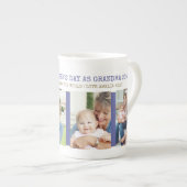 Happy First Moederdag Best Grandma 4 Foto Porselein Kop (Voorkant rechts)