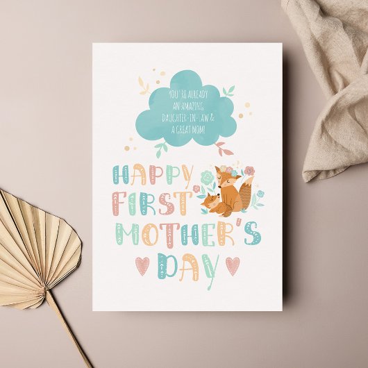 Happy First Moederdag for Daughter-in-Law