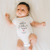 Happy First Moederdag' Keepsake Romper