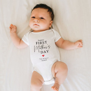 Happy First Moederdag' Keepsake Romper