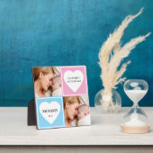 Happy First moederdag Leuke 2 foto collage Fotoplaat (Insitu)