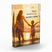 Happy First Moederdag mama, mama en Emma Fotoblokken (Links)