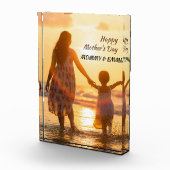 Happy First Moederdag mama, mama en Emma Fotoblokken (Rechts)