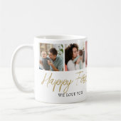 Happy First Moederdag New Mam Gold 5 Foto Koffiemok (Links)