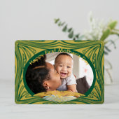 Happy First Moederdag voor onze dochter Folie Feestdagenkaart (Staand Voorkant)