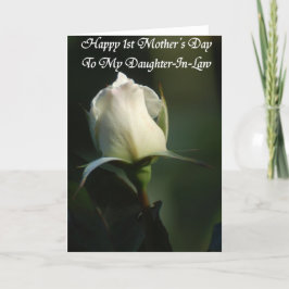 Happy First Moederdag wenskaart Kaart