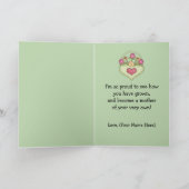 Happy First Moederdag Wenskaarten Kaart (Binnen)