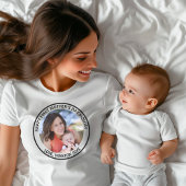 Happy First Mother's Day Mama Foto T-shirt
