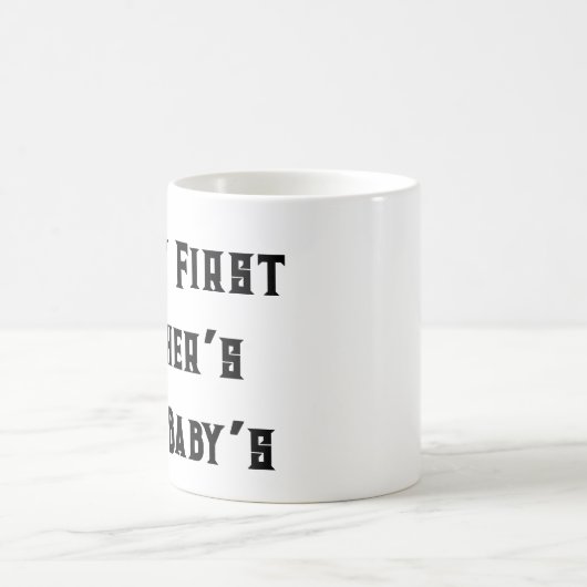 Happy First Mother's Day Mok - Nieuwe moeder cadea (Center)