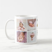 Happy First Mother's Day Mummy 5 Photo Collage  Koffiemok (Links)