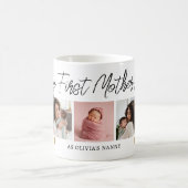 Happy First Mothers Day Nanny 5 Photo Collage Koffiemok (Center)