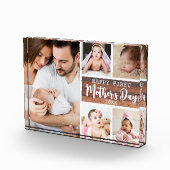 Happy First Mother's Day Wood 5 Picture Collage   Fotoblokken (Rechts)