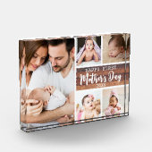 Happy First Mother's Day Wood 5 Picture Collage   Fotoblokken (Links)