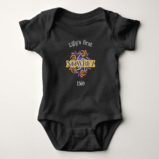 Happy First Nowruz Custom T-shirt (Voorkant)