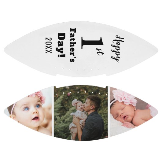 Happy First Vaderdag 3 Foto    CollageFootbal American Football (Panelen)