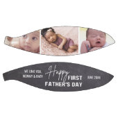 Happy First Vaderdag 3 Photo Chalkboard Basketbal (Panelen)