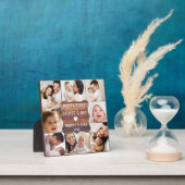 Happy First Vaderdag 8 Fotocollage Hout Fotoplaat (Insitu)