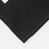 Happy First Vaderdag 8 Photo Collage Black Fleece Deken (Hoek)