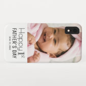 Happy First Vaderdag Custom Photo Case-Mate iPhone Case (Achterkant (horizontaal))