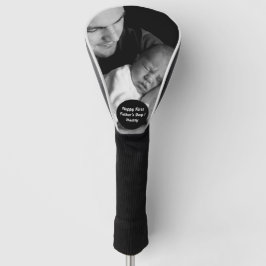 Happy First Vaderdag Custom Photo Golfheadcover