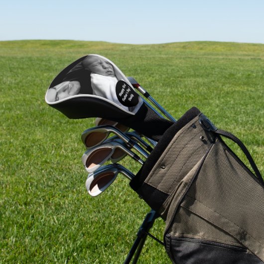 Happy First Vaderdag Custom Photo Golfheadcover (Insitu)
