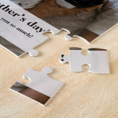 Happy First Vaderdag Dad Baby familiefofoto Legpuzzel (Zijkant)